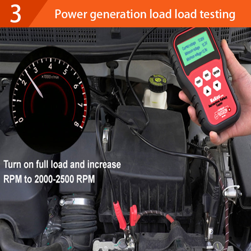 Automobile Battery Tester power generation load testing