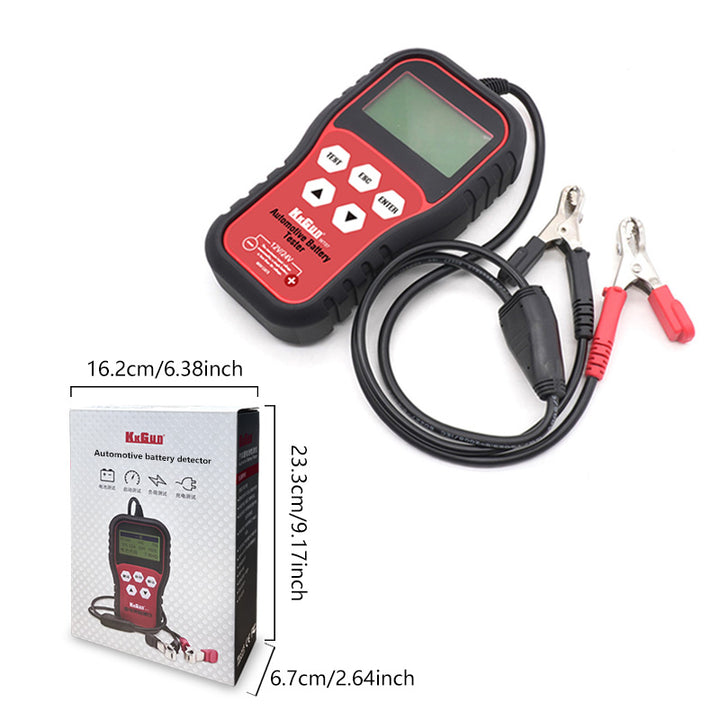 Automobile Battery Tester product size