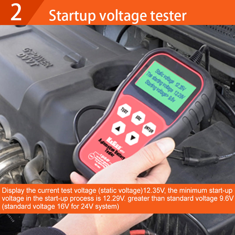 Automobile Battery Tester startup voltage tester