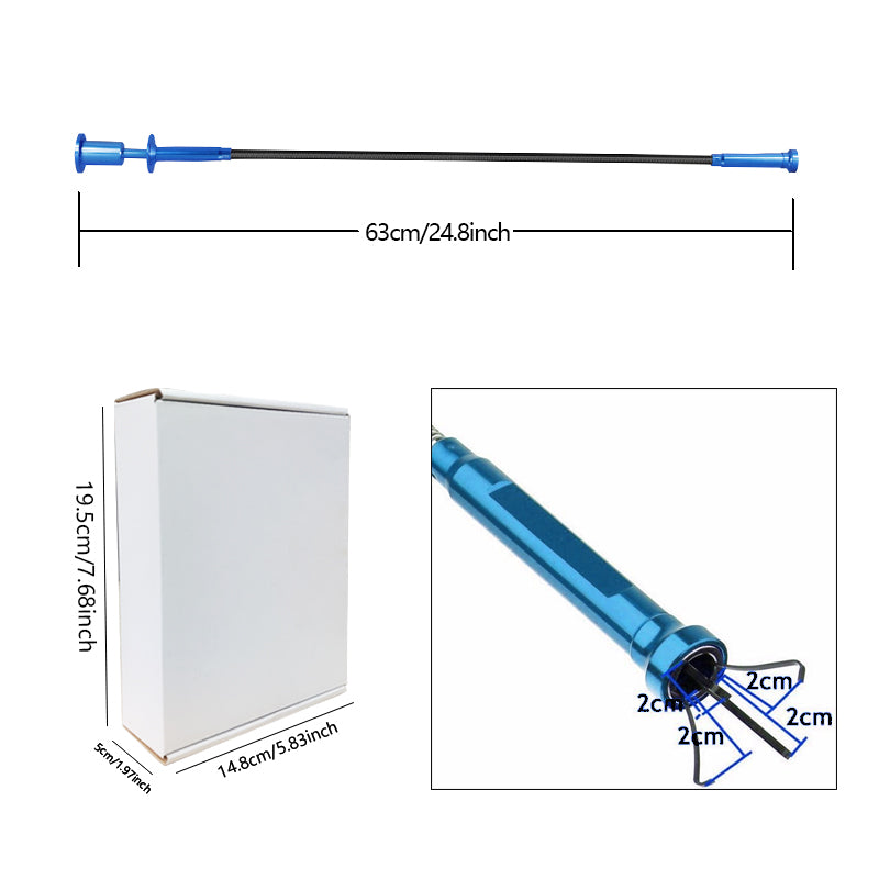 Flexible Metal Grabber Tool Magnetic Claw