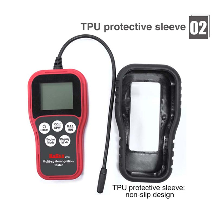 Multi-system Ignition Analyzer TPU protective sleeve