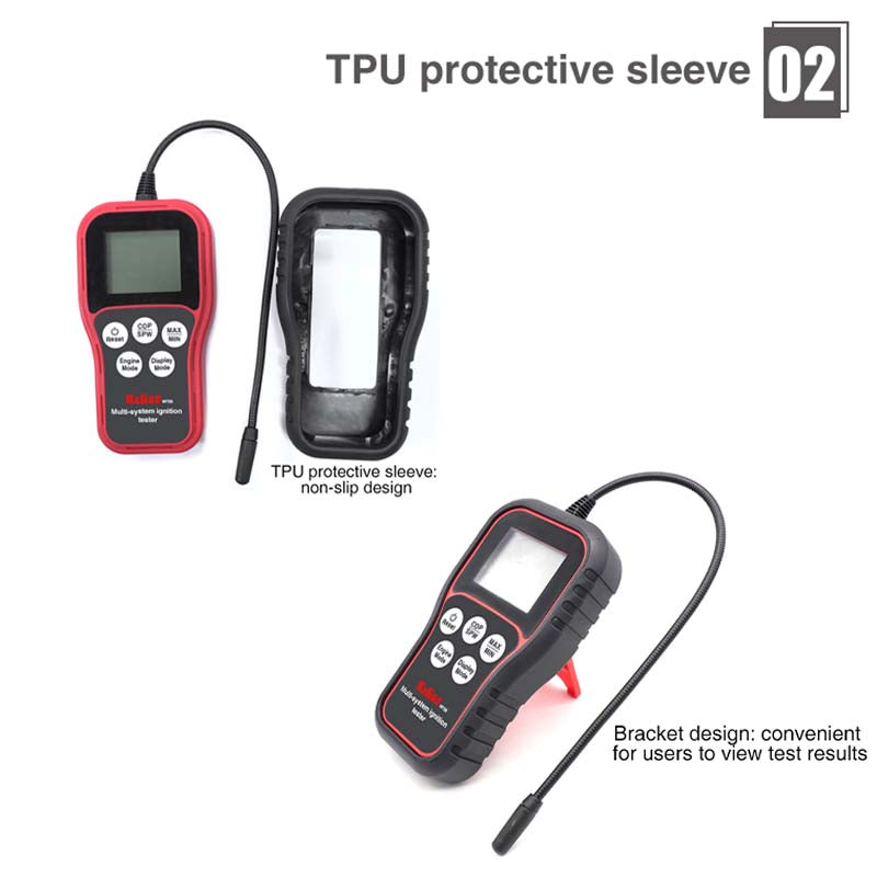 Multi-system Ignition Analyzer TPU protective sleeve bracket design