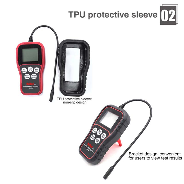 Multi-system Ignition Analyzer TPU protective sleeve bracket design